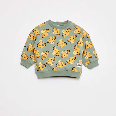 Sweat chaud imprimé 'Disney' VERT