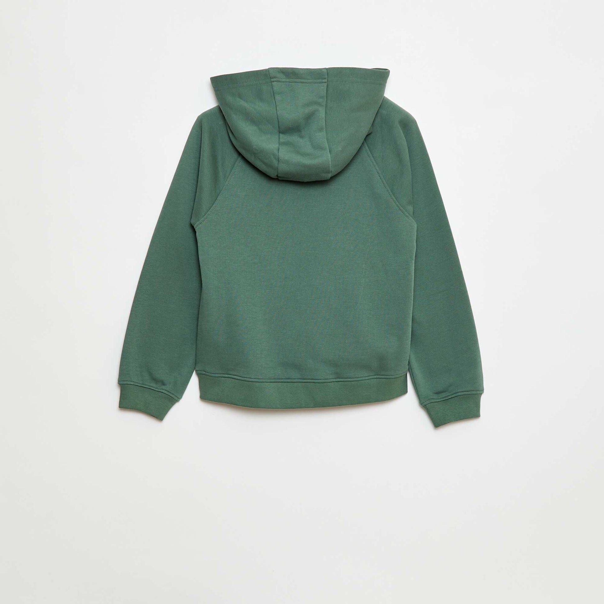 Sweat imprimé à capuche - So Easy VERT