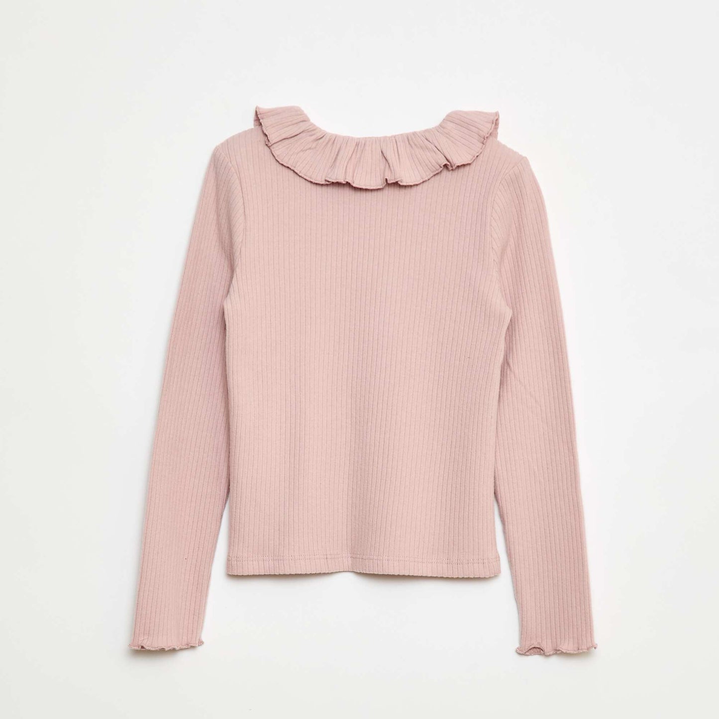 T-shirt en maille côtelée ROSE
