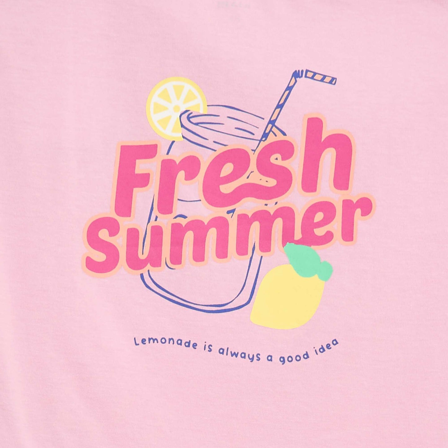 T-shirt imprimé fantaisie ROSE