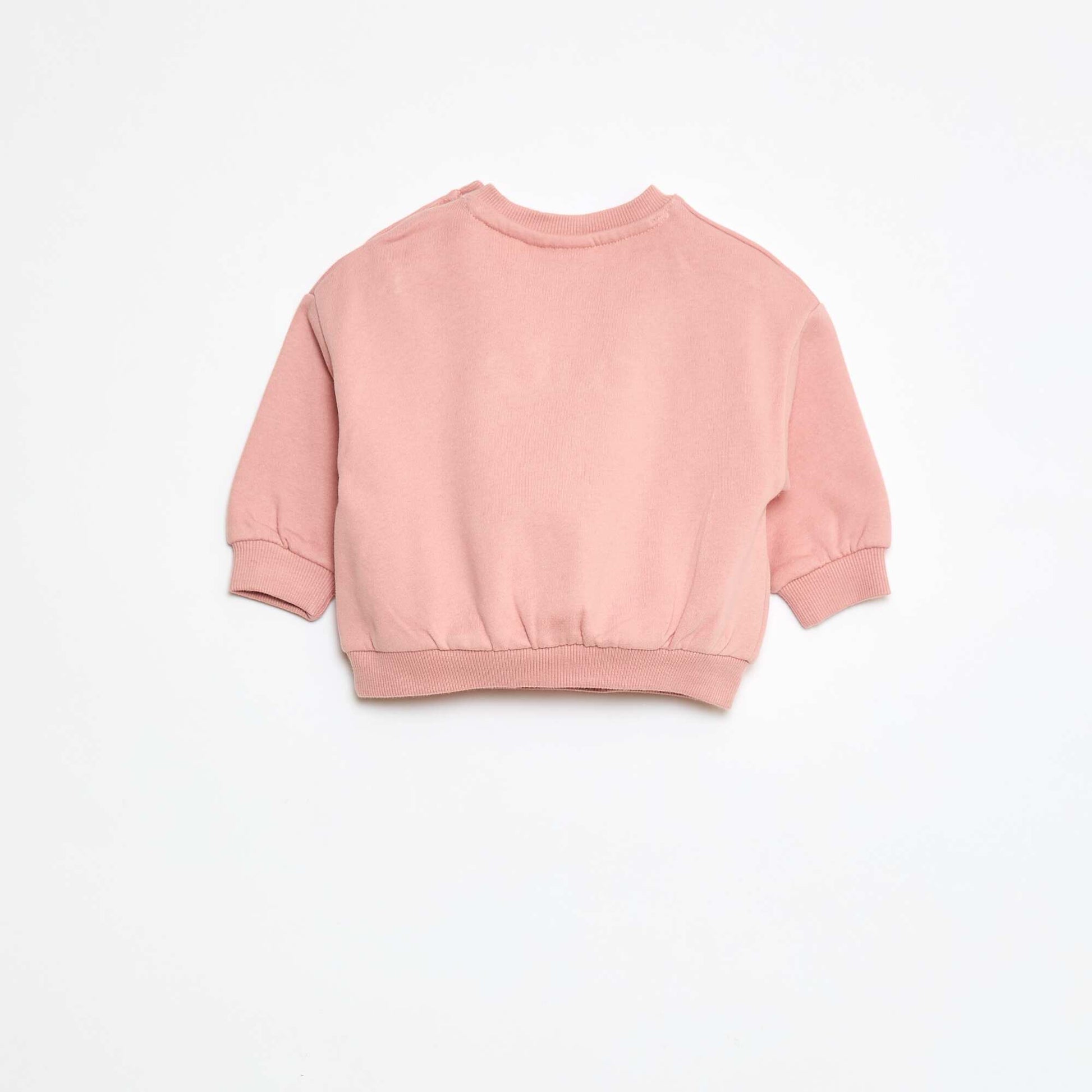 Sweat à col rond imprimé 'Minnie' 'Disney' ROSE