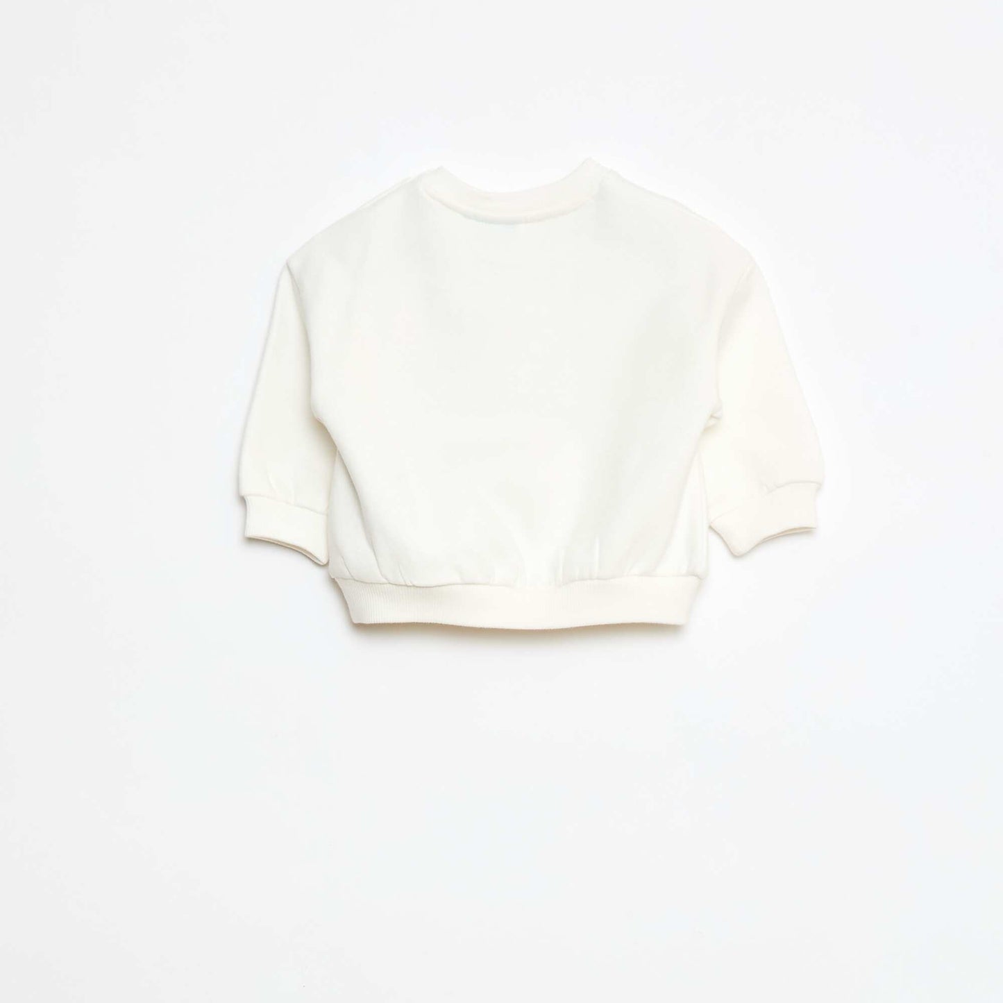 Sweat à col rond imprimé 'Bambi' 'Disney' BLANC
