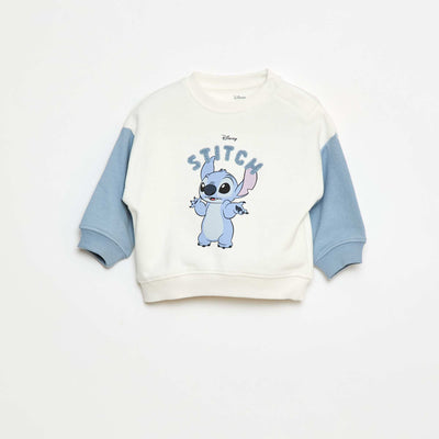 Sweat 'Stitch' 'Disney' à col rond BLEU