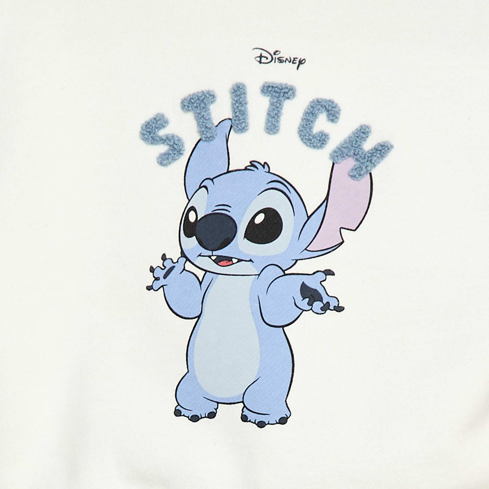 Sweat 'Stitch' 'Disney' à col rond BLEU