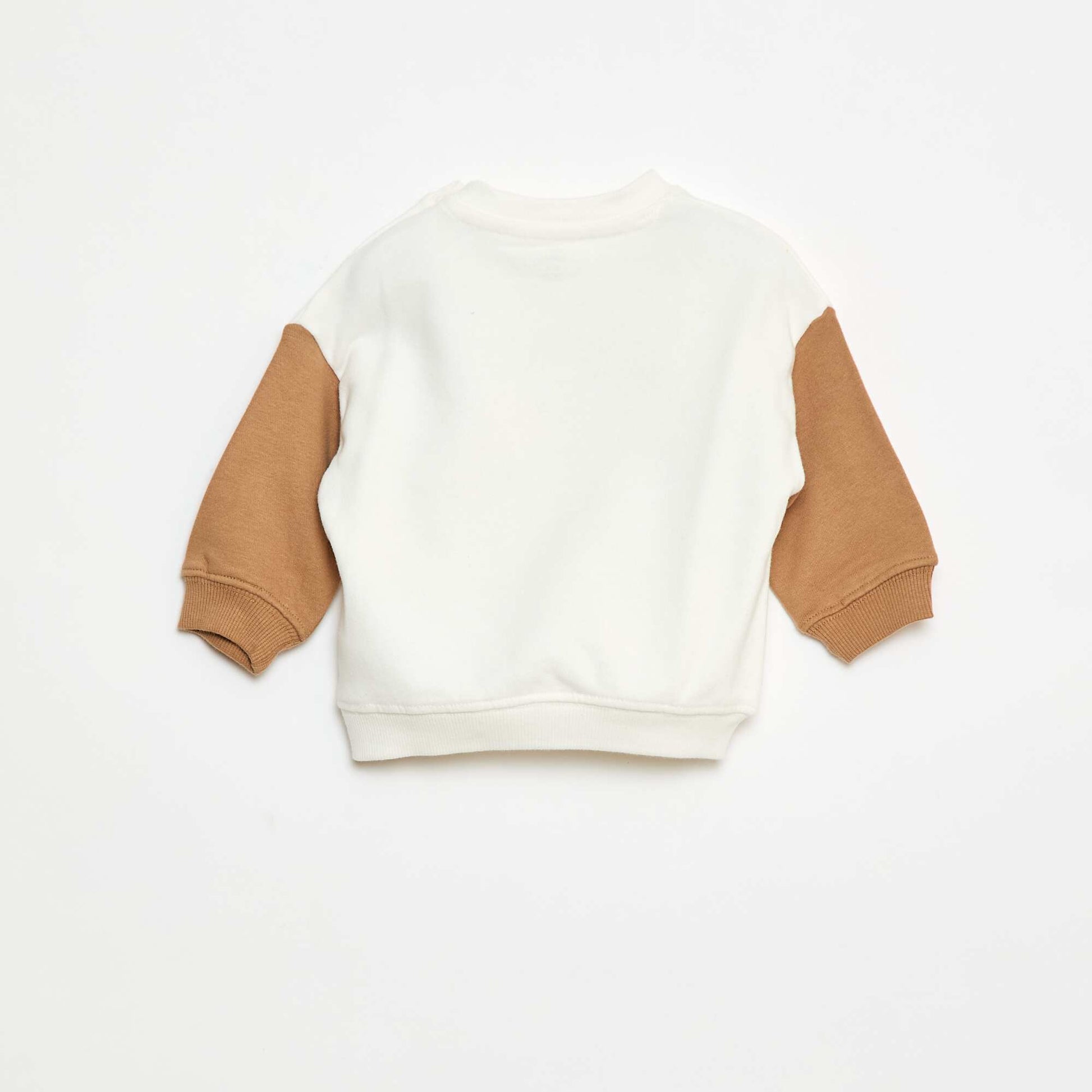 Sweat 'Tic & Tac' 'Disney' à col rond BEIGE