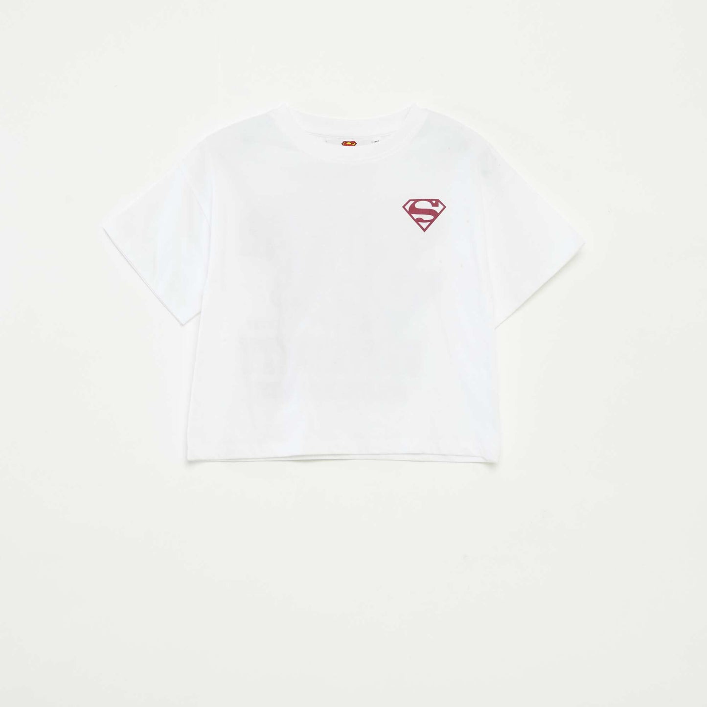 T-shirt 'Superman' 'DC Comics' à manches courtes BLANC
