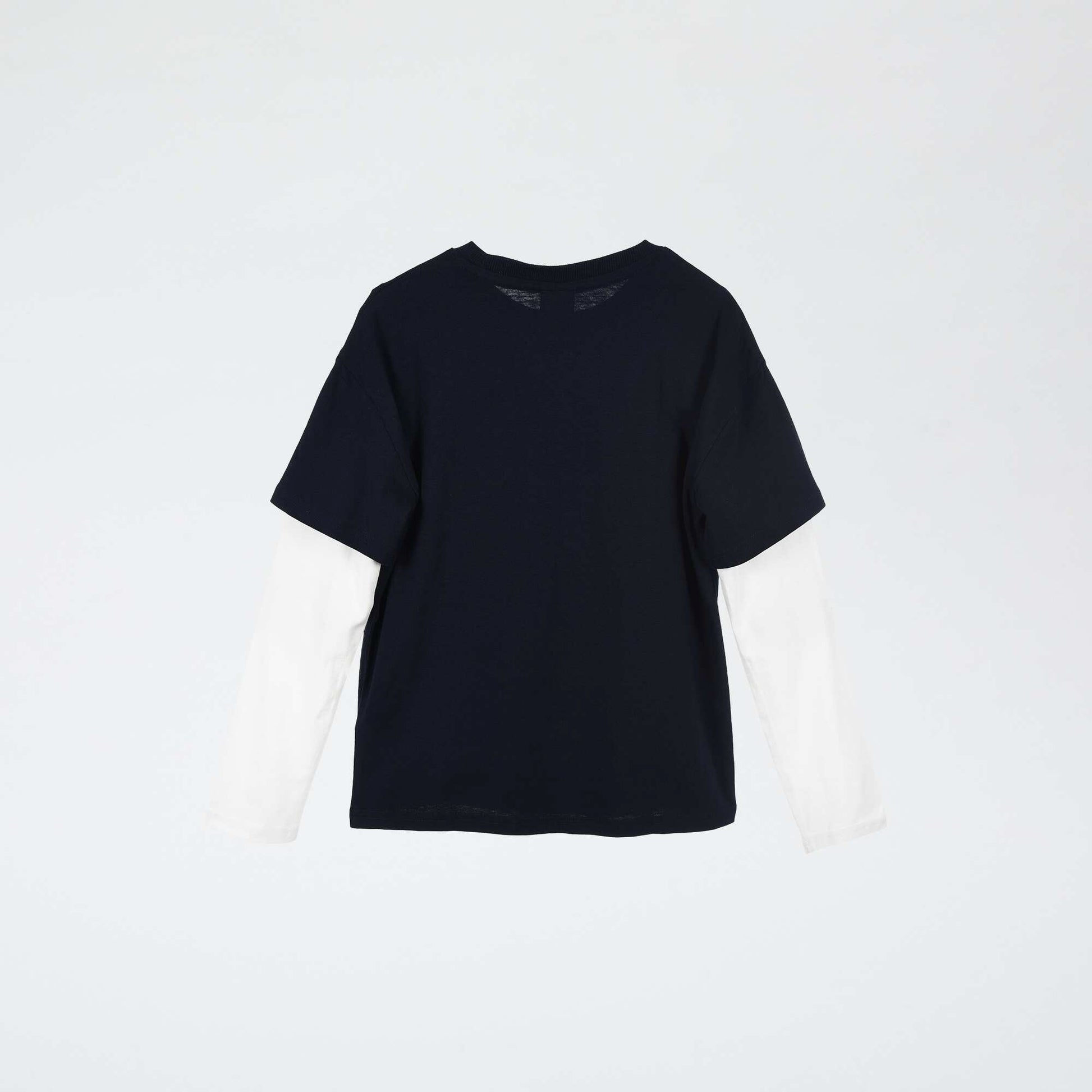 T-shirt à double manches 'Pat'patrouille' BLEU MARINE