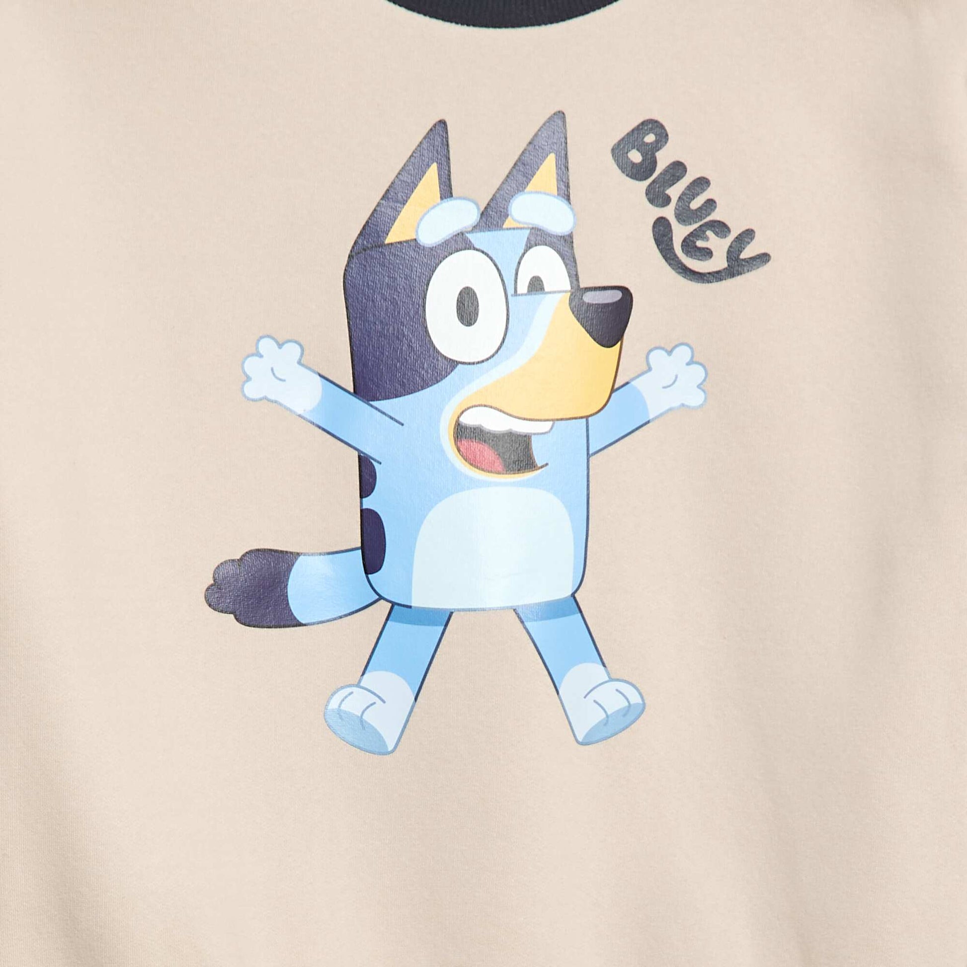 Sweat en molleton 'Bluey' BEIGE