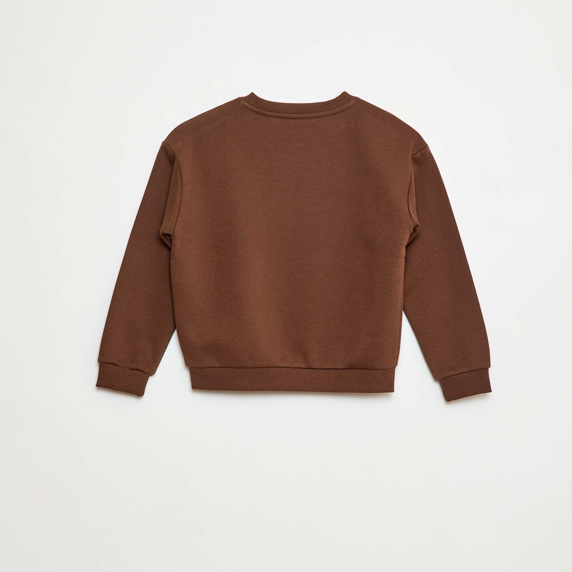 Sweat à col rond 'Jurassic World' MARRON