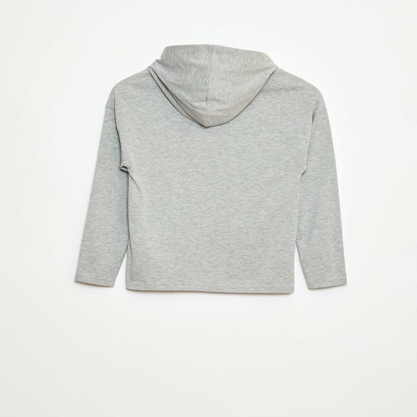 Tee-shirt à capuche 'Stitch' GRIS