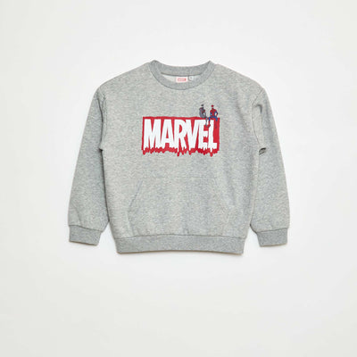 Sweat 'Marvel' à col rond GRIS