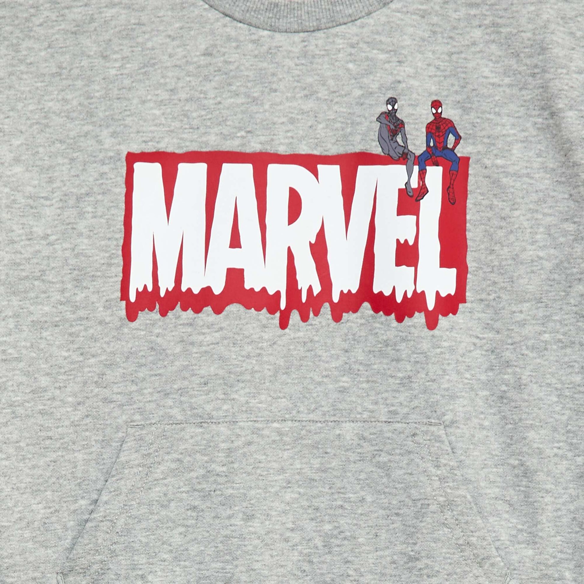 Sweat 'Marvel' à col rond GRIS