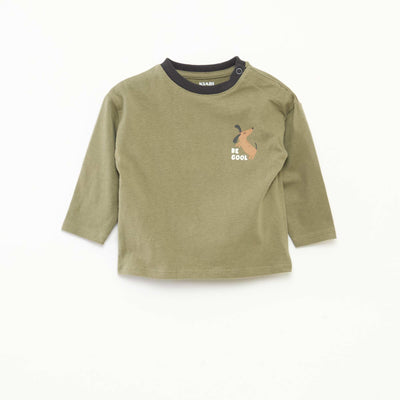T-shirt à manches longues KAKI