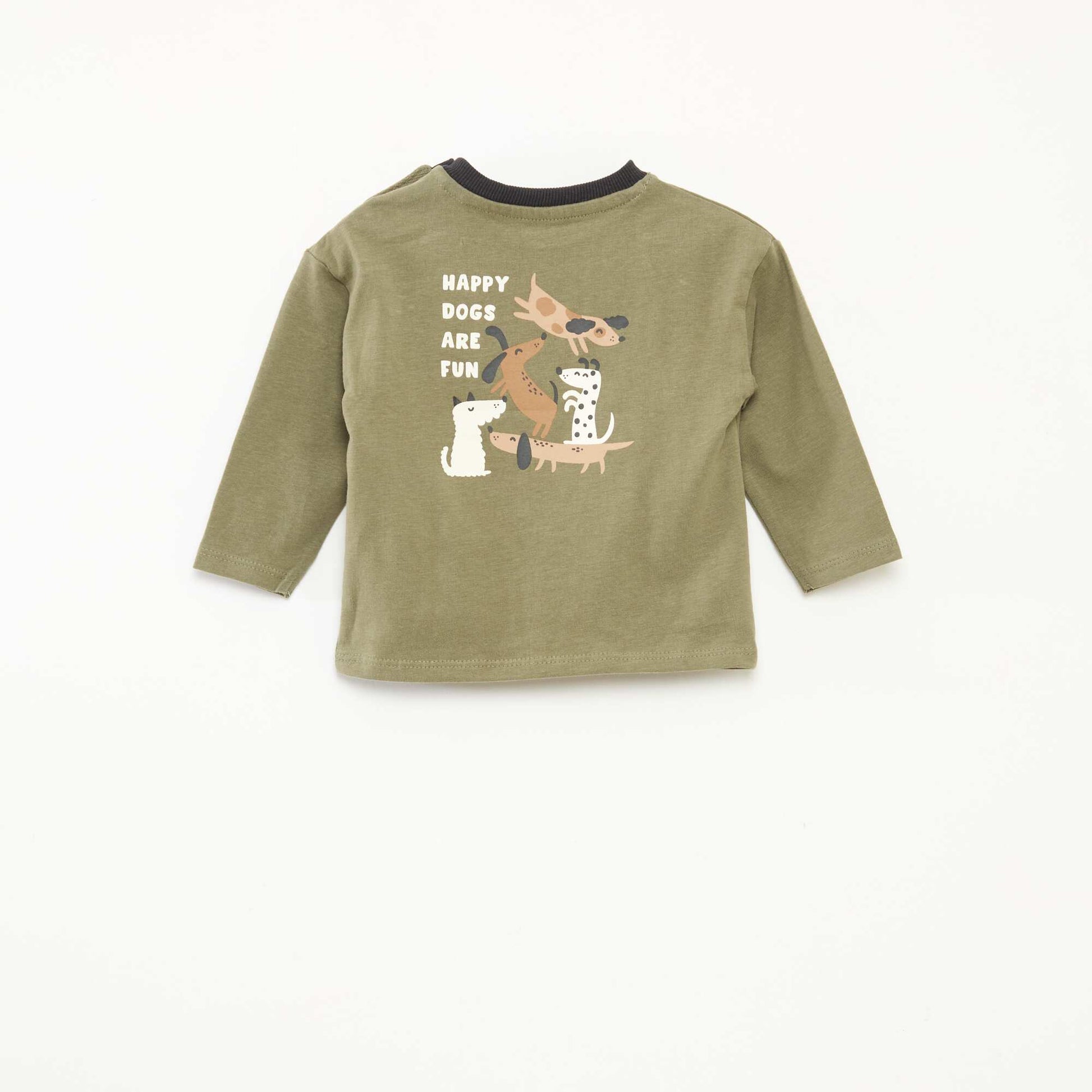 T-shirt à manches longues KAKI