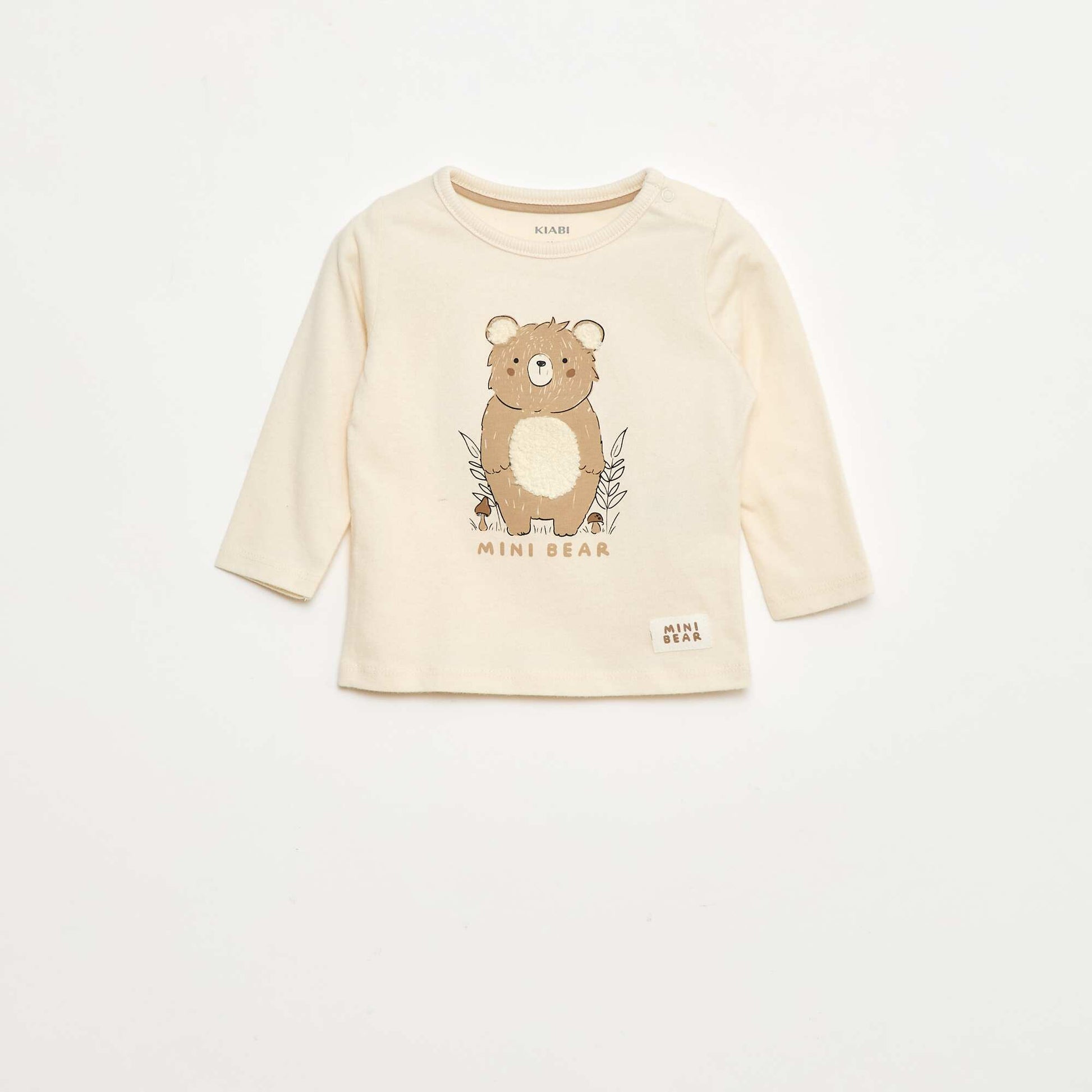 T-shirt imprimé animé BLANC