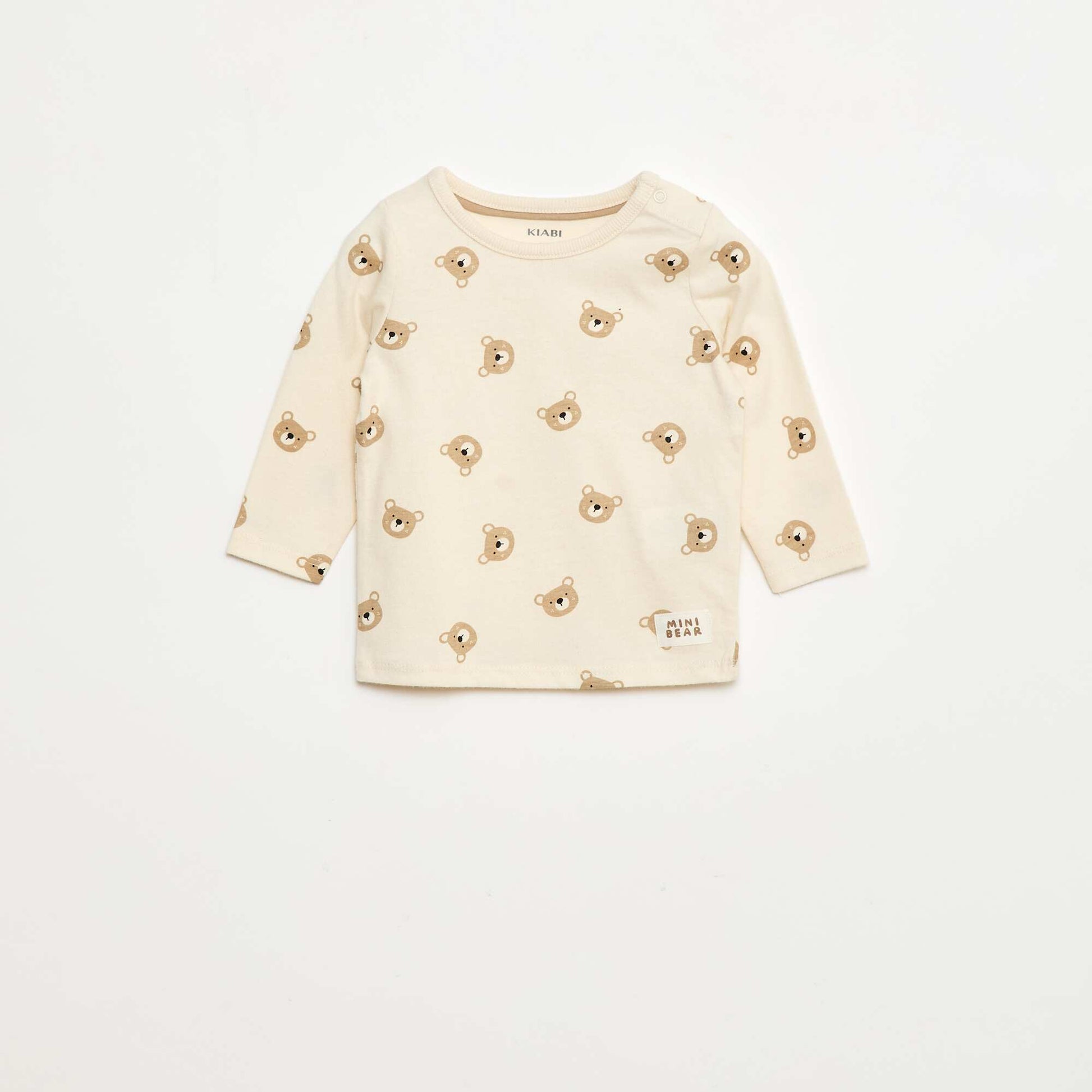 T-shirt imprimé animé BLANC