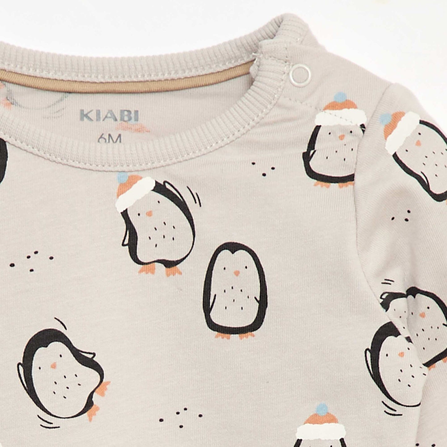 T-shirt imprimé animé GRIS
