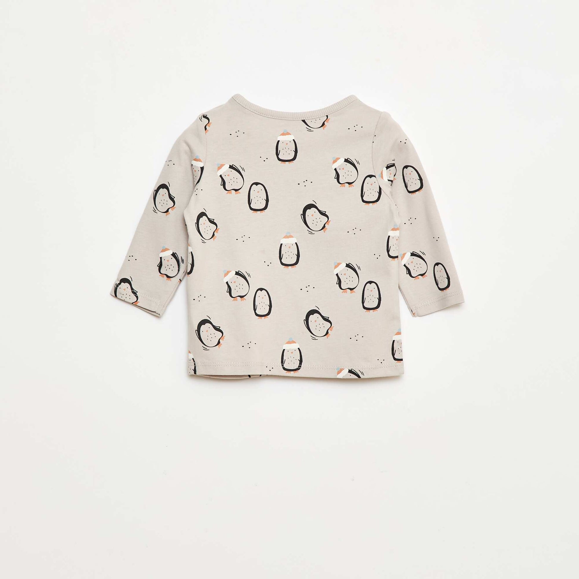 T-shirt imprimé animé GRIS
