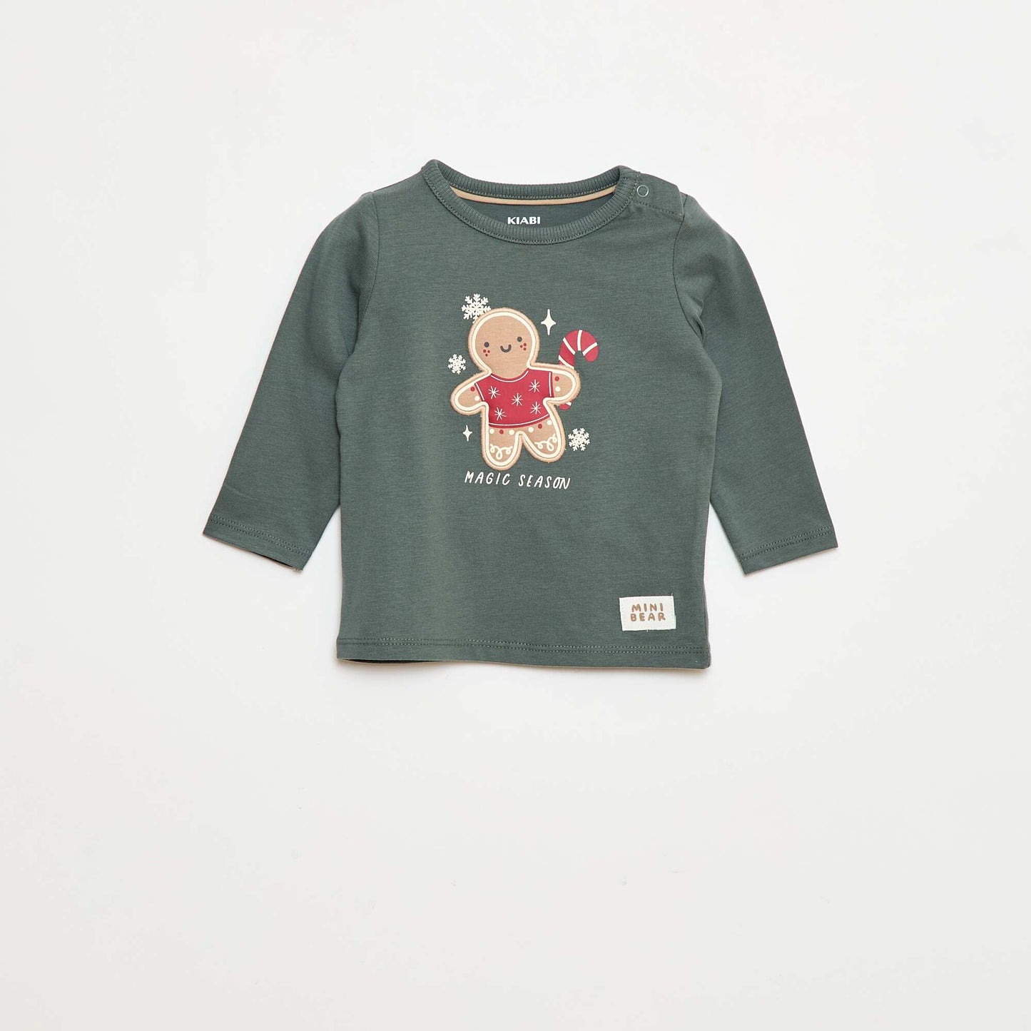 T-shirt imprimé animé VERT
