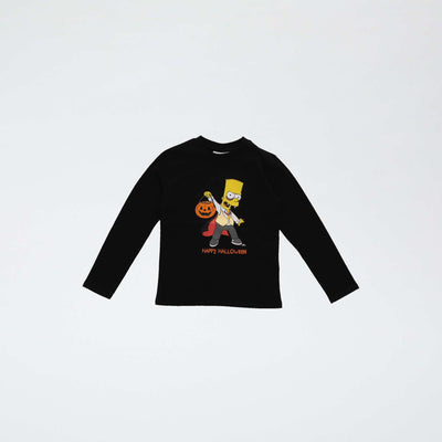 T-shirt 'Bart' Halloween NOIR
