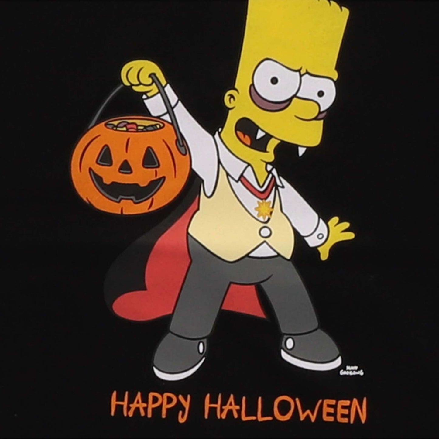 T-shirt 'Bart' Halloween NOIR
