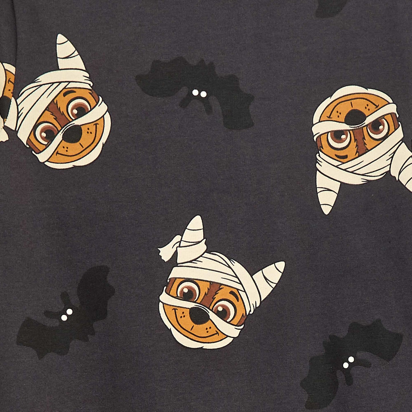 Sweat 'Pat Patrouille' Halloween en molleton à motif GRIS