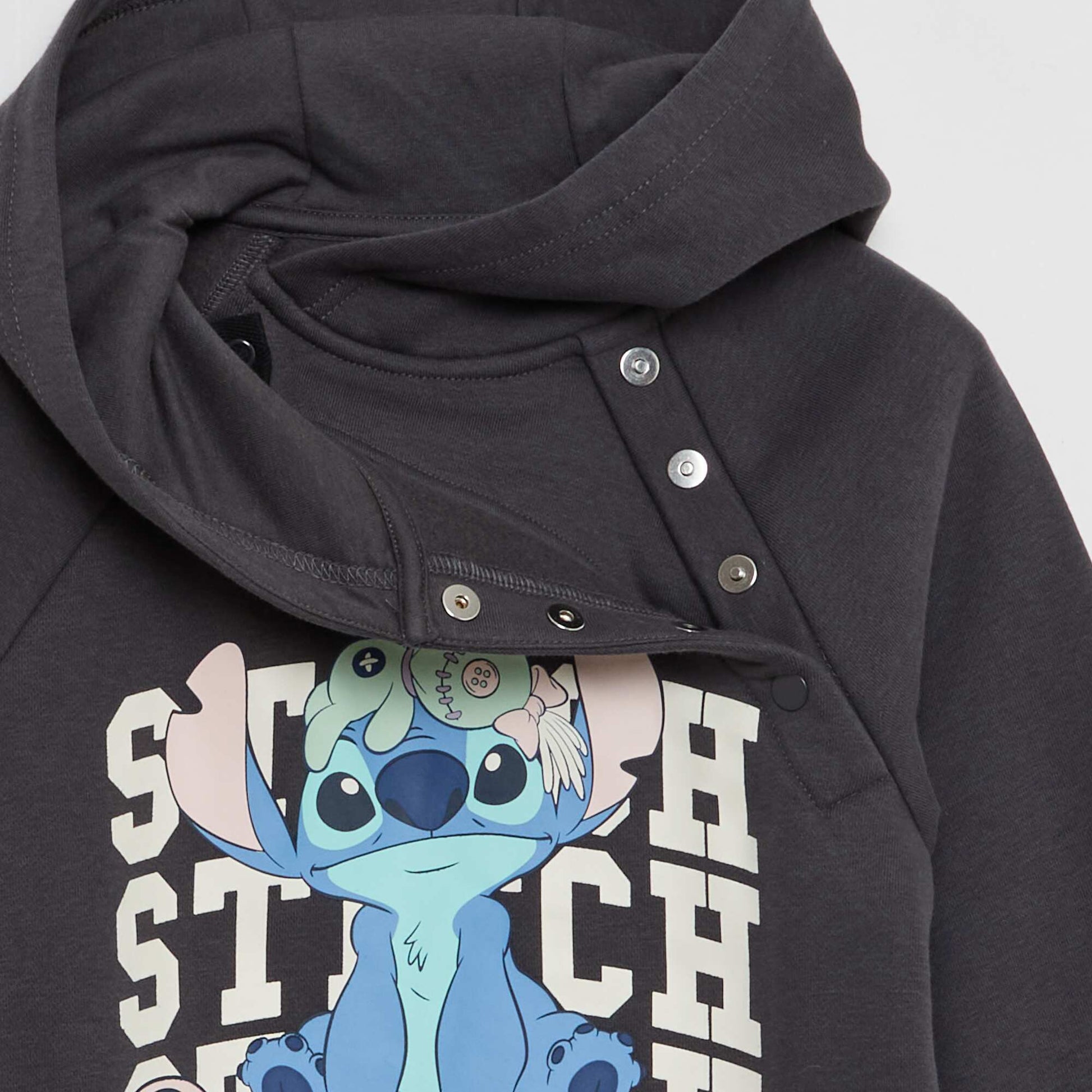 Sweat à capuche 'Stitch' - So Easy NOIR