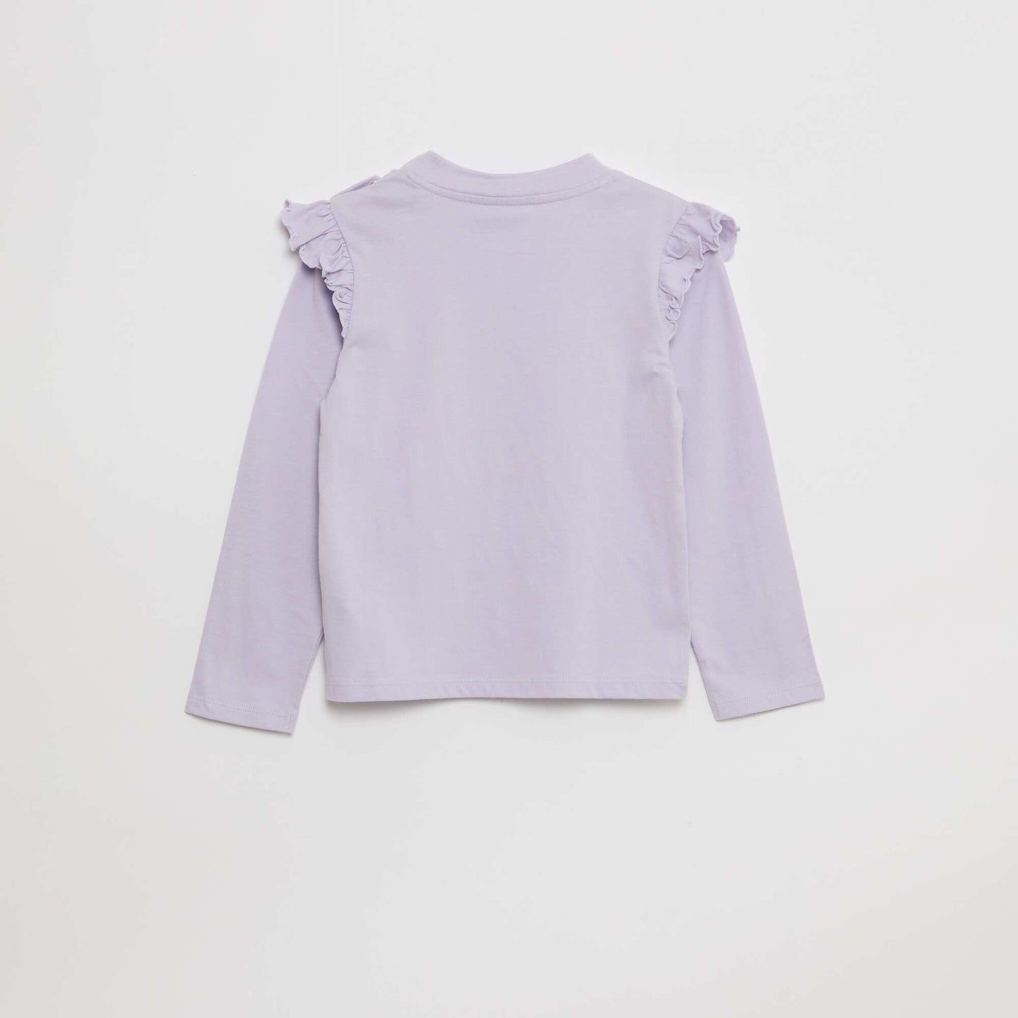T-shirt 'Squish Mellow' avec volants aux épaules - So Easy ROSE