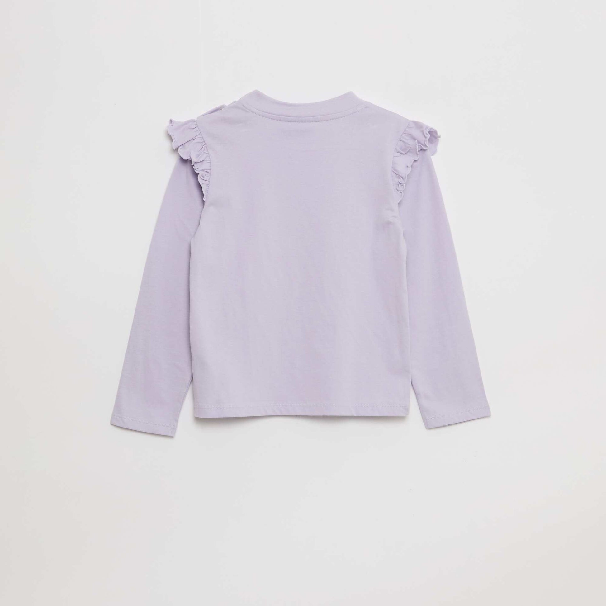 T-shirt 'Squish Mellow' avec volants aux épaules - So Easy ROSE