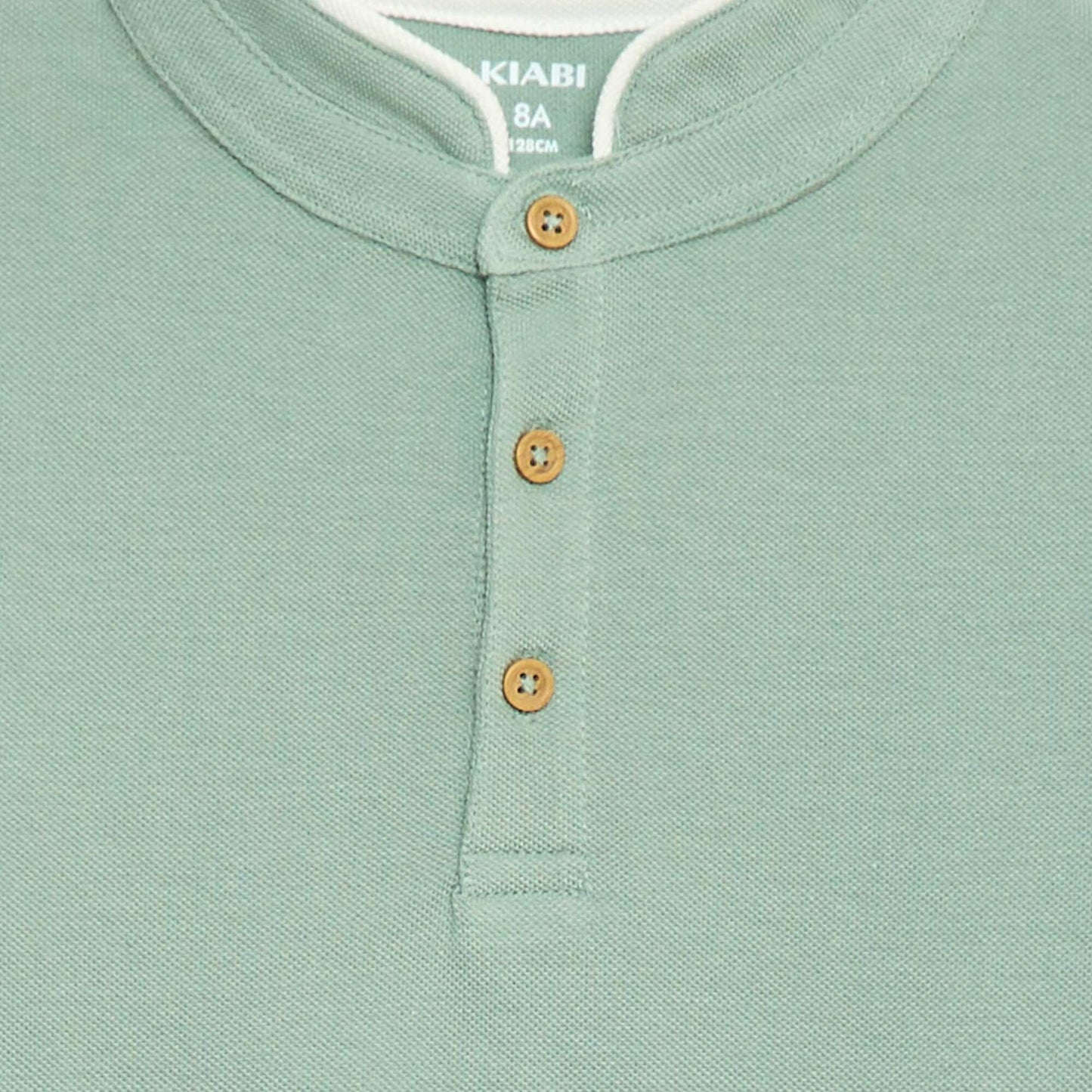 Tee-shirt en maille piquée VERT