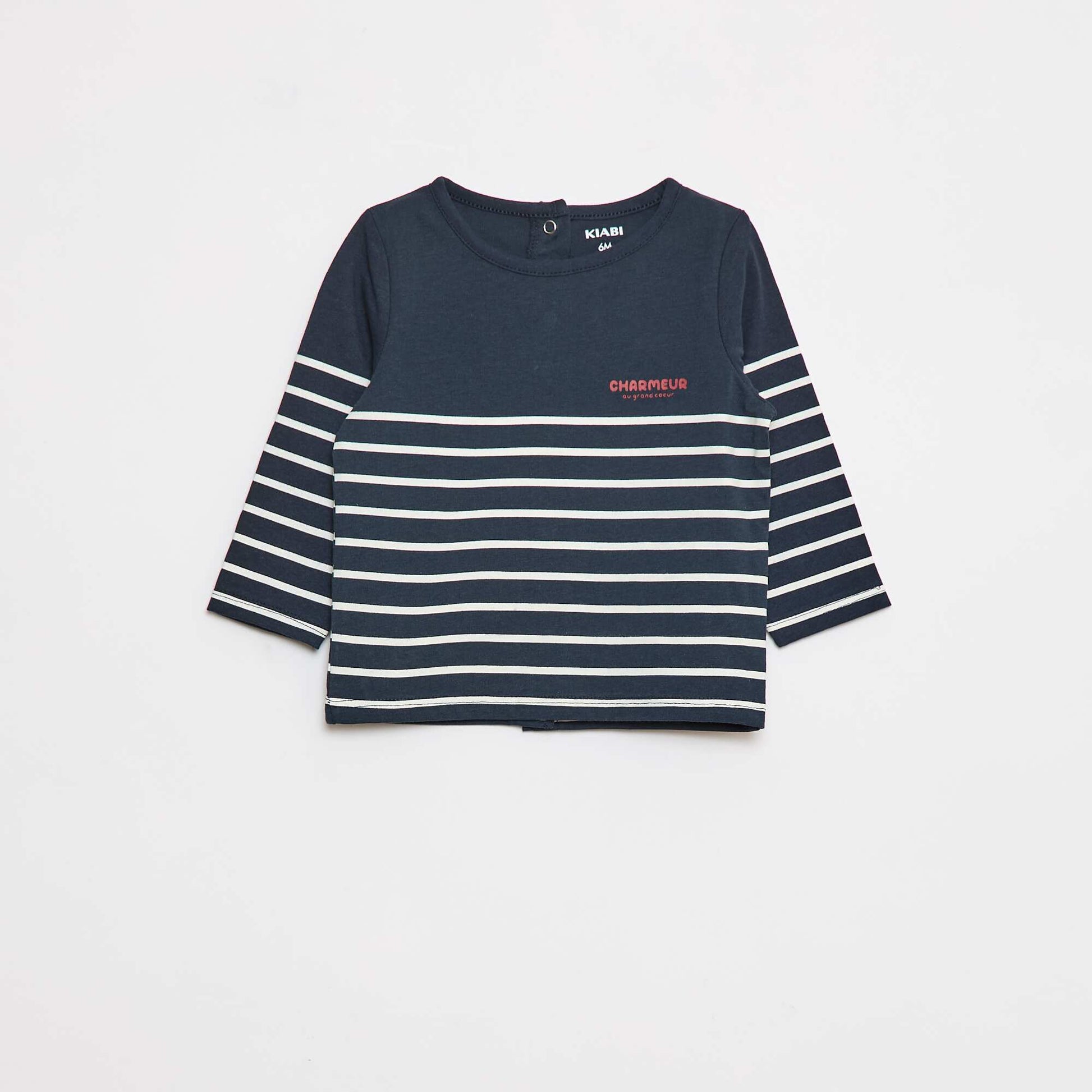 T-shirt imprimé dino BLEU/BLANC