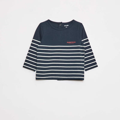 T-shirt imprimé dino BLEU/BLANC