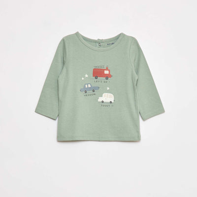 T-shirt imprimé dino VERT