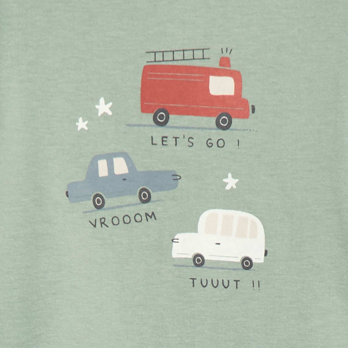 T-shirt imprimé dino VERT