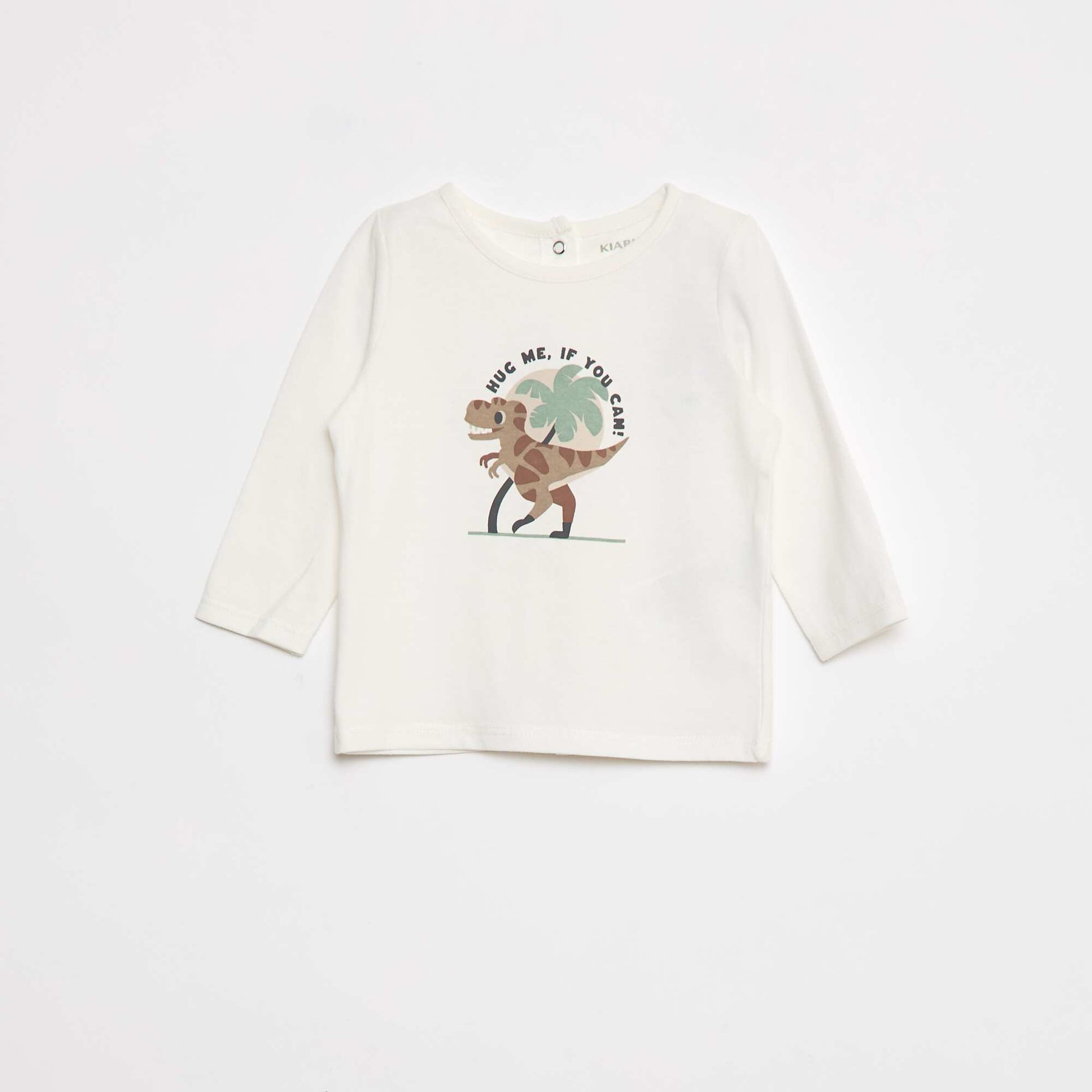 T-shirt imprimé dino BLANC