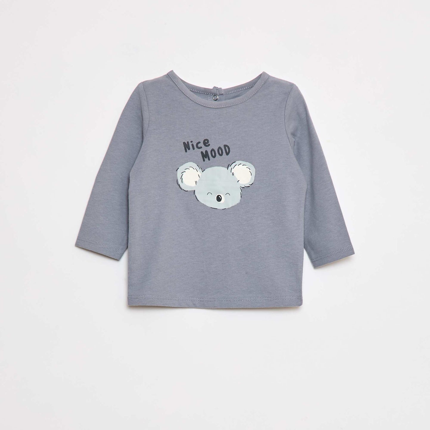 T-shirt imprimé dino BLEU/GRIS