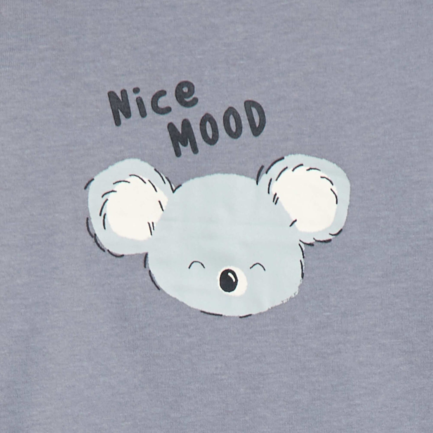 T-shirt imprimé dino BLEU/GRIS