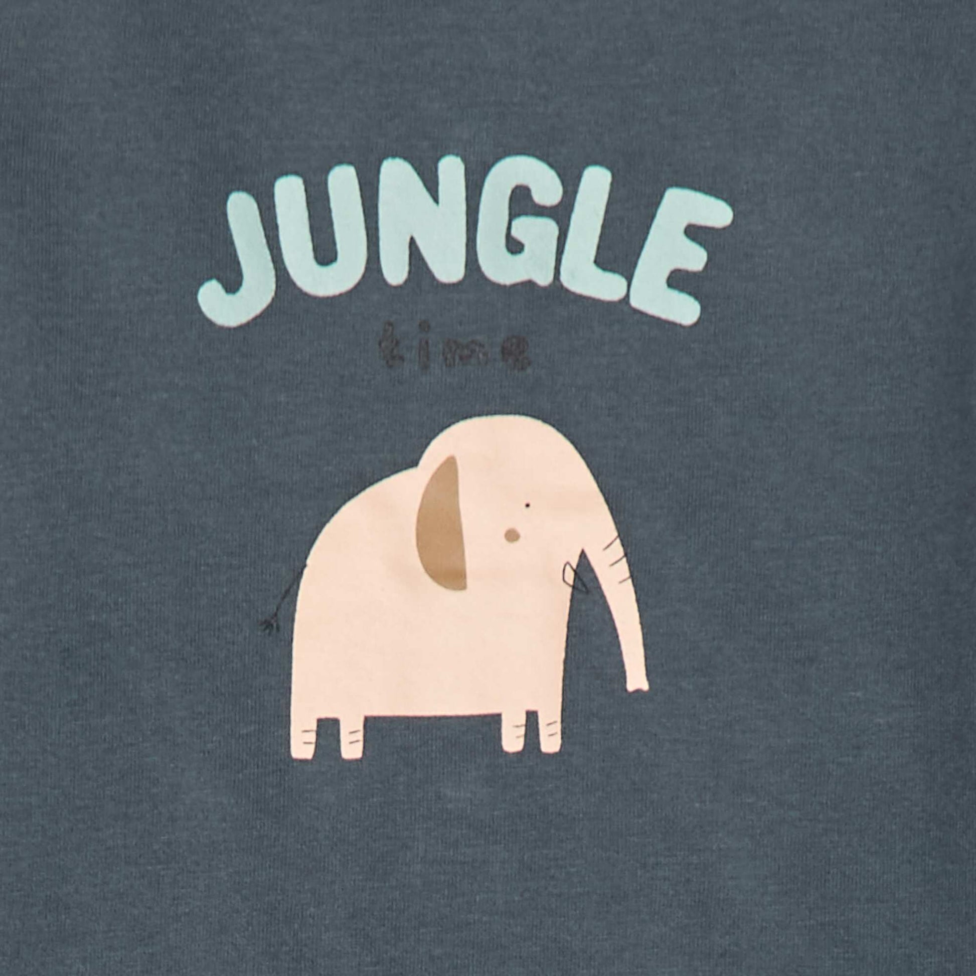T-shirt imprimé dino GRIS