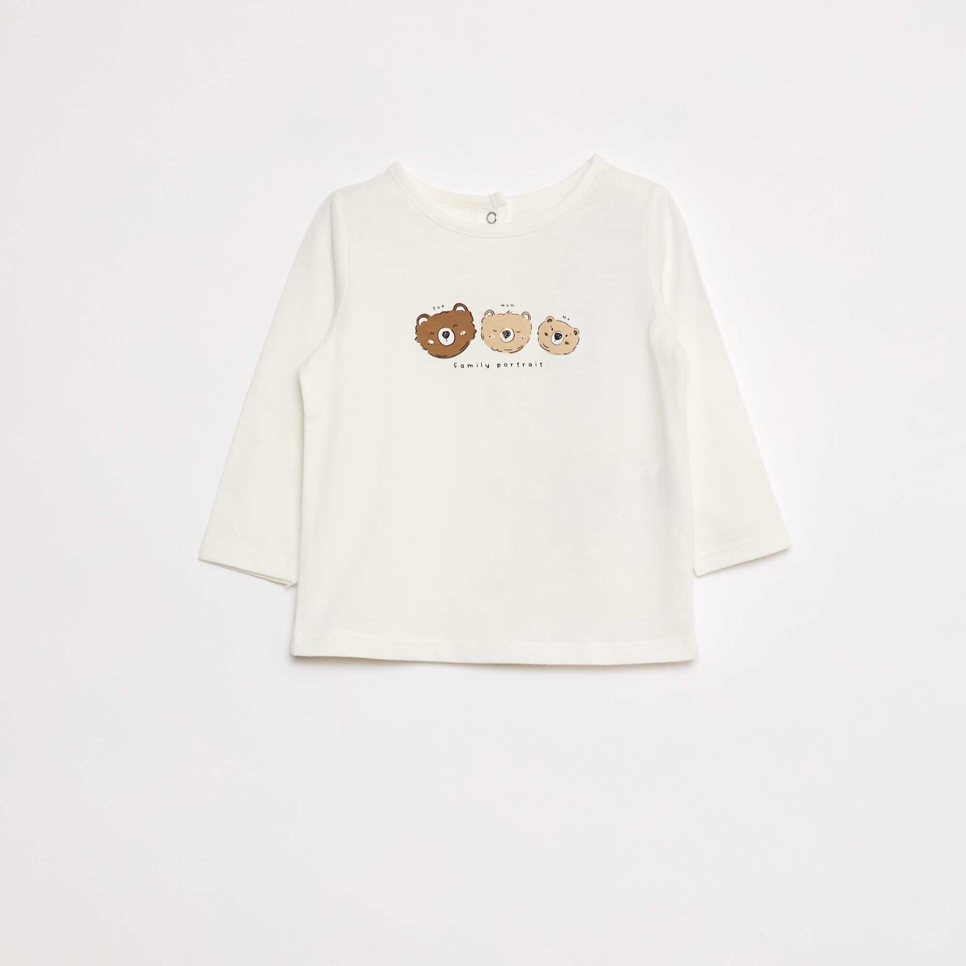 T-shirt imprimé dino BLANC
