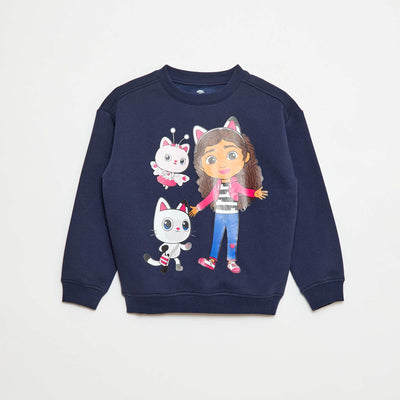 Pull uni 'Gabby's Dollhouse' 'Dreamworks' BLEU