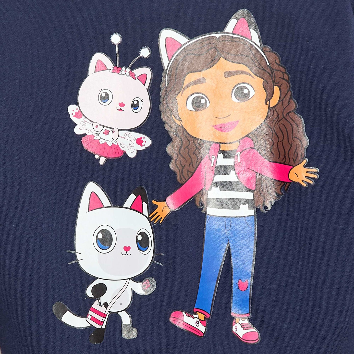 Pull uni 'Gabby's Dollhouse' 'Dreamworks' BLEU