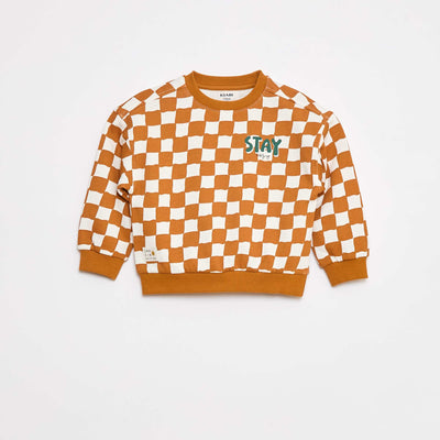Sweat à col rond - Grafik Edition ORANGE