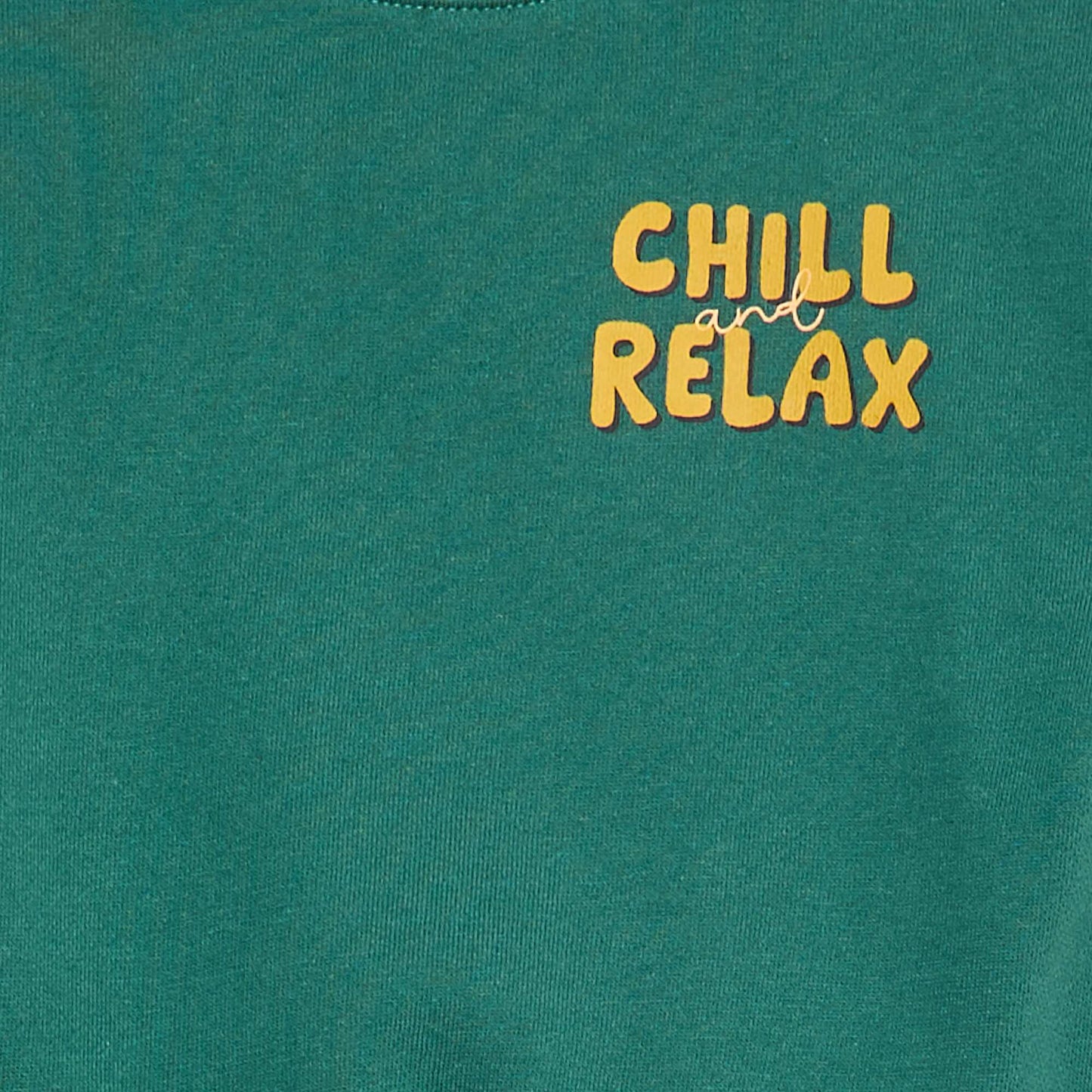 Sweat à col rond - Grafik Edition VERT