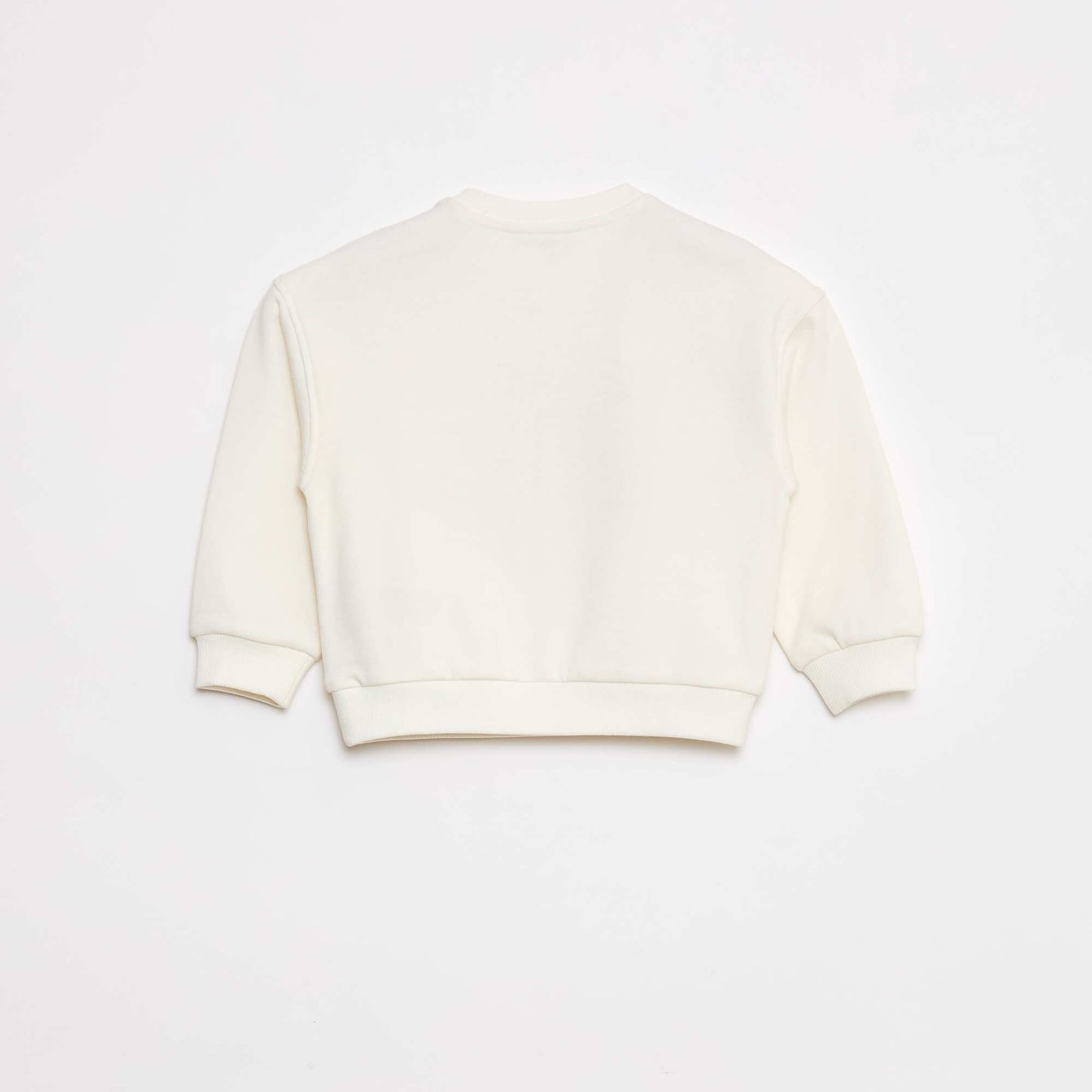 Sweat à col rond - Grafik Edition BLANC
