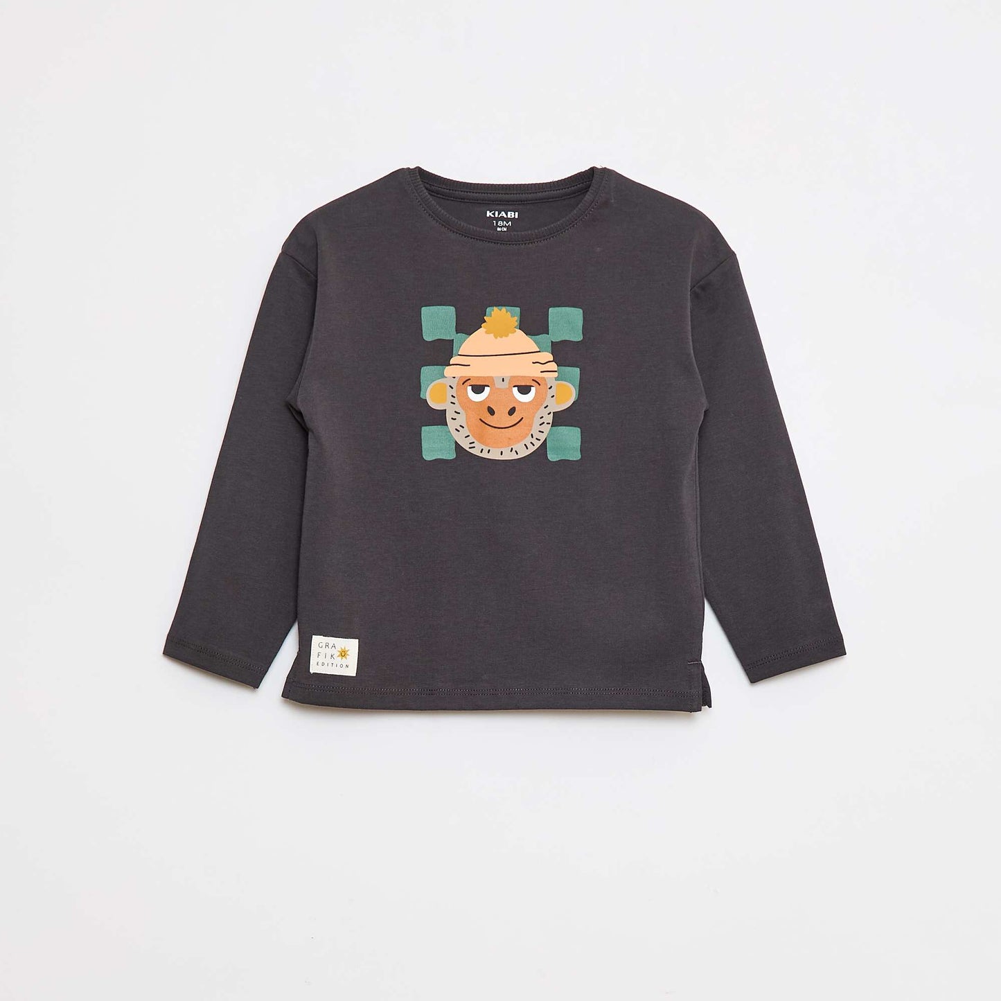 T-shirt imprimé - Grafik Edition GRIS