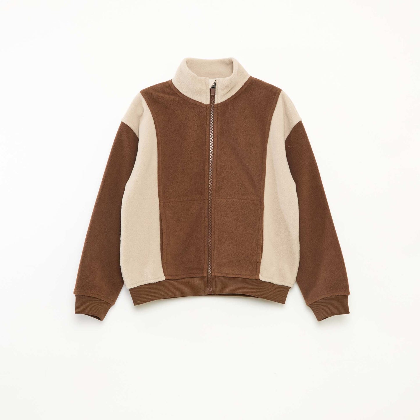 Sweat polaire loose MARRON