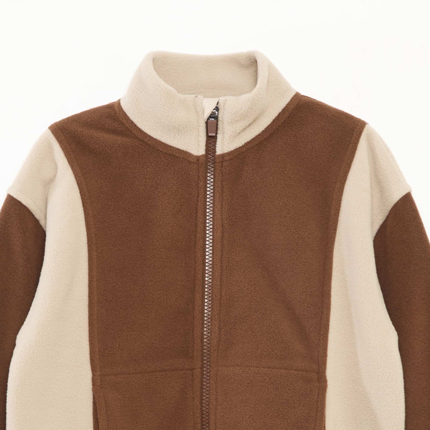 Sweat polaire loose MARRON