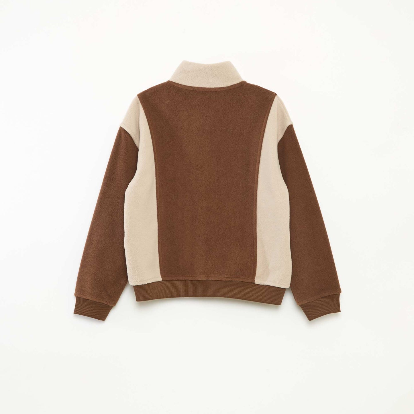 Sweat polaire loose MARRON