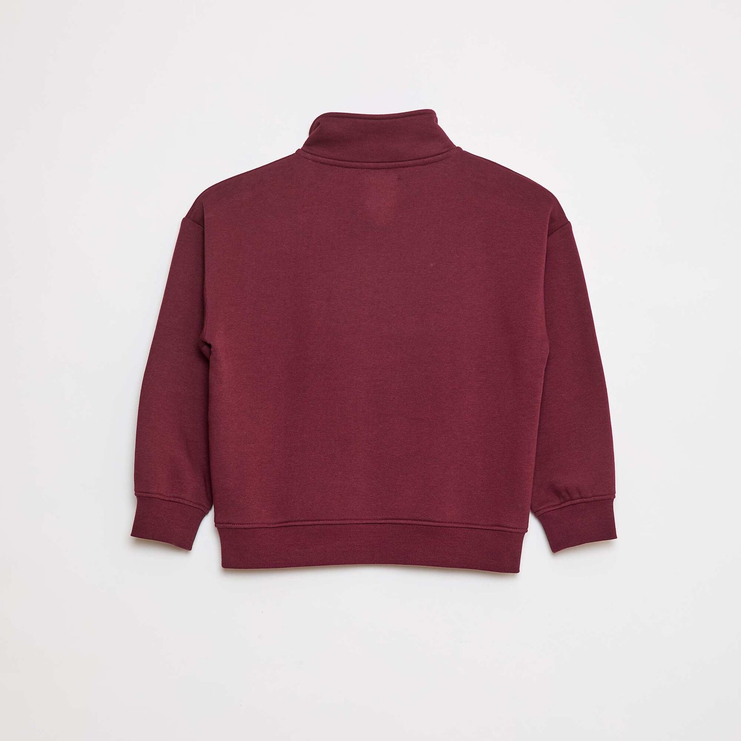 Sweat camionneur en molleton gratté ROUGE