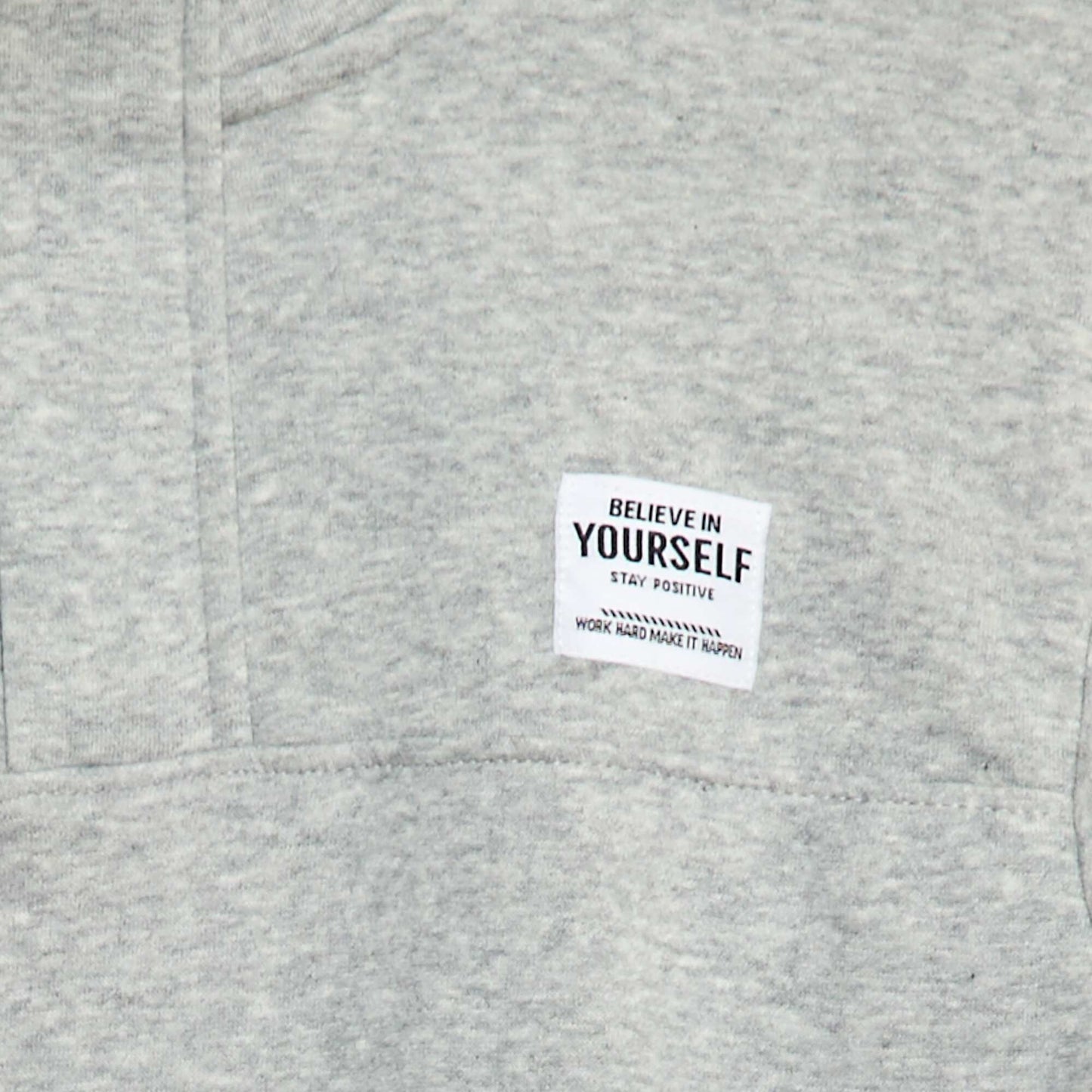 Sweat camionneur en molleton gratté GRIS
